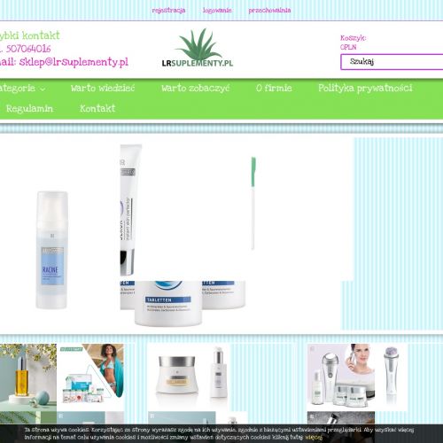 Sklep online z naturalnymi suplementami