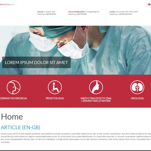 Chirurg naczyniowy - Poznań