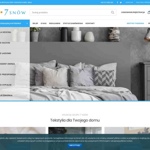 Poduszki dekoracyjne i kołdry antyalergiczne