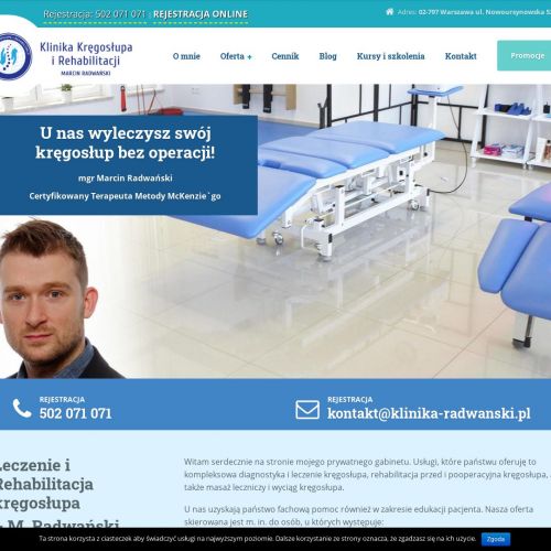 Leczenie przepukliny w Warszawie