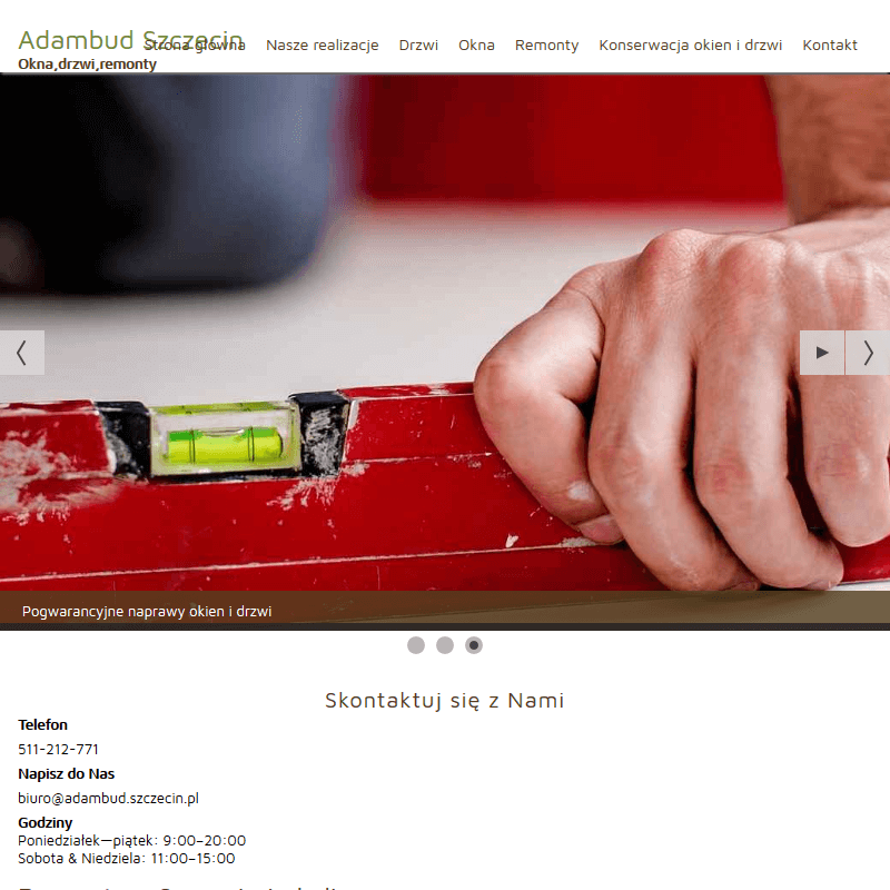 Okna aluminiowe - Szczecin