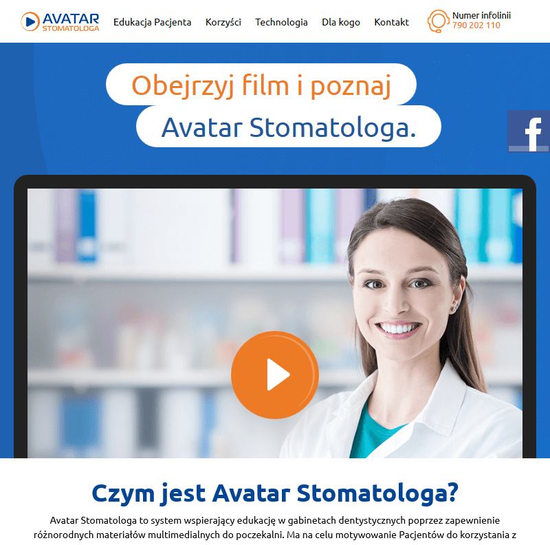 Spot reklamowy do gabinetu dentystycznego