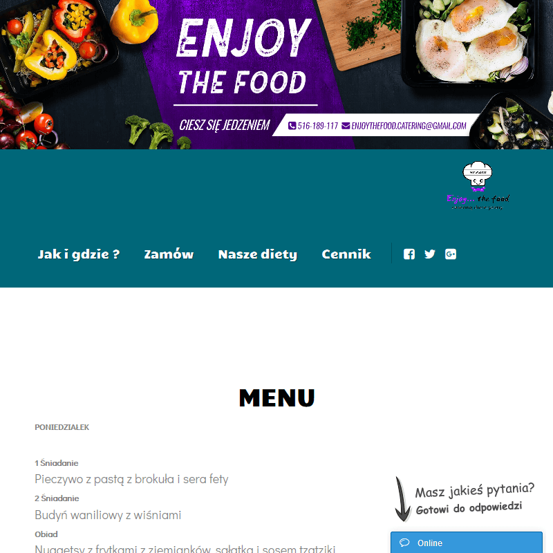 Zestawy obiadowe dla firm