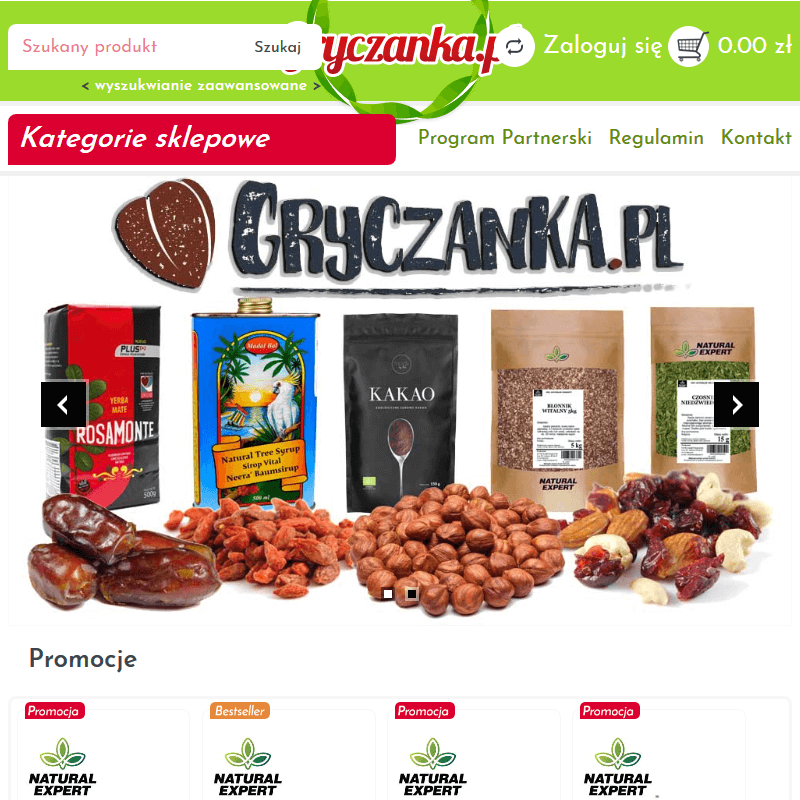 Ryż pełnoziarnisty - Sklep internetowy