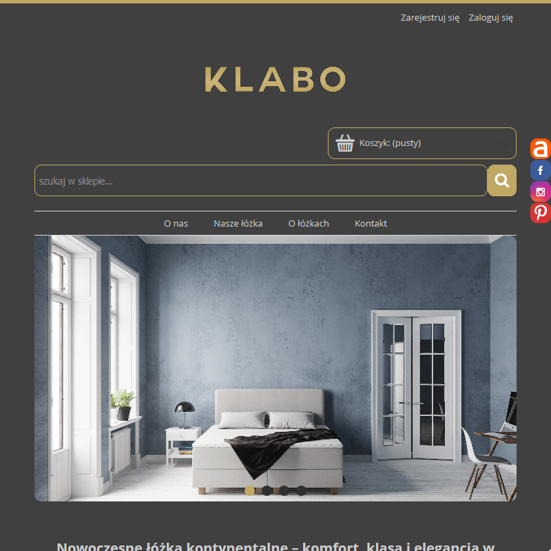 Łóżka kontynentalne - Warszawa