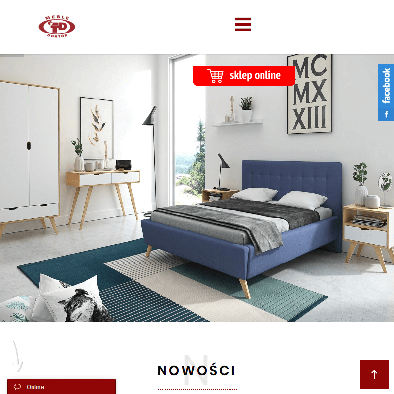 Drewniane łóżka małżenskie