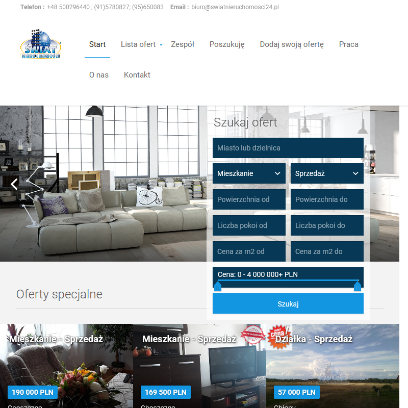 Nieruchomości w Stargardzie