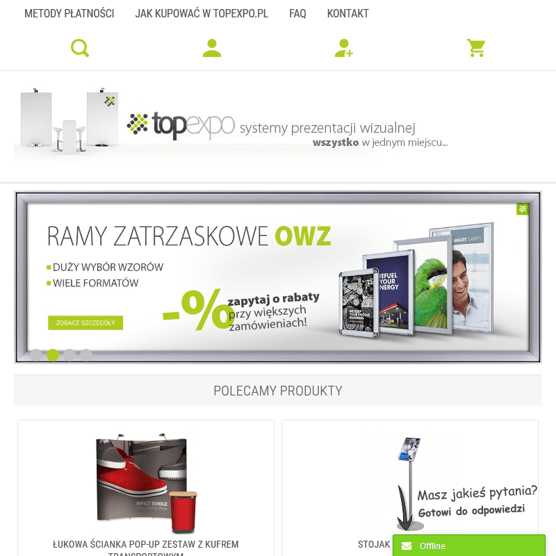 Producent stojaków reklamowych