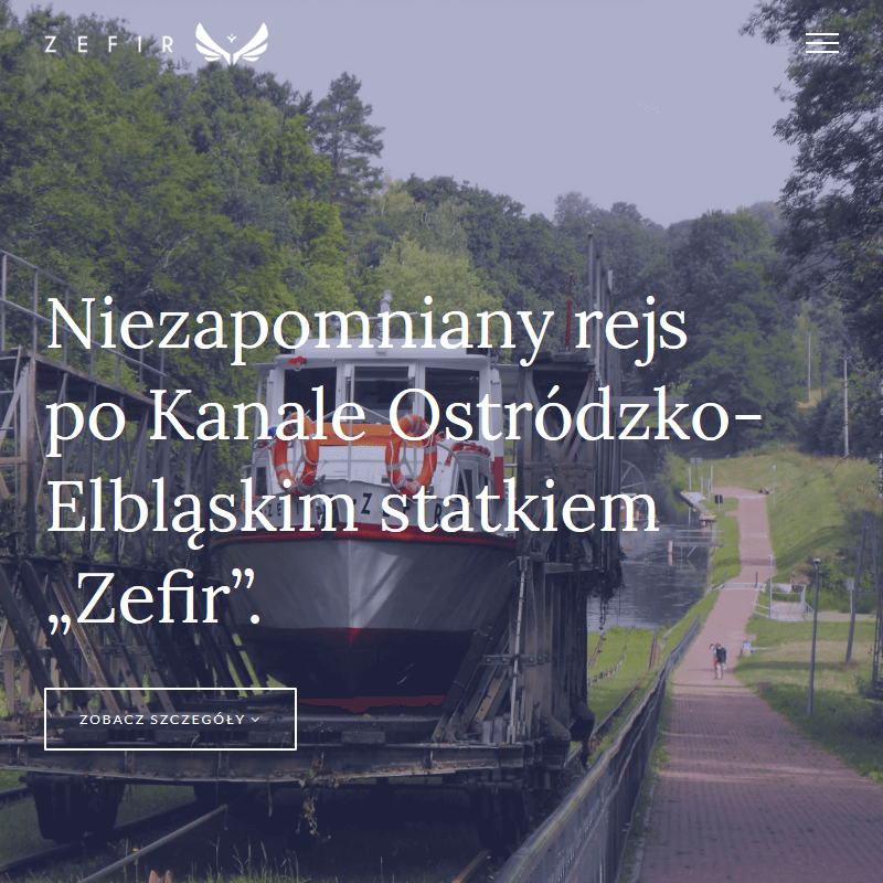 Rejs Kanałem Ostródzko-Elbląskim